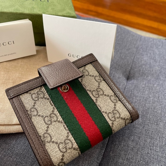 GUCCI OPHIDIA French flap wallet - Picture 3 of 7
